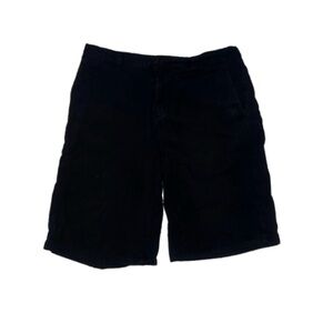 Dickies Men's black flat front  Shorts